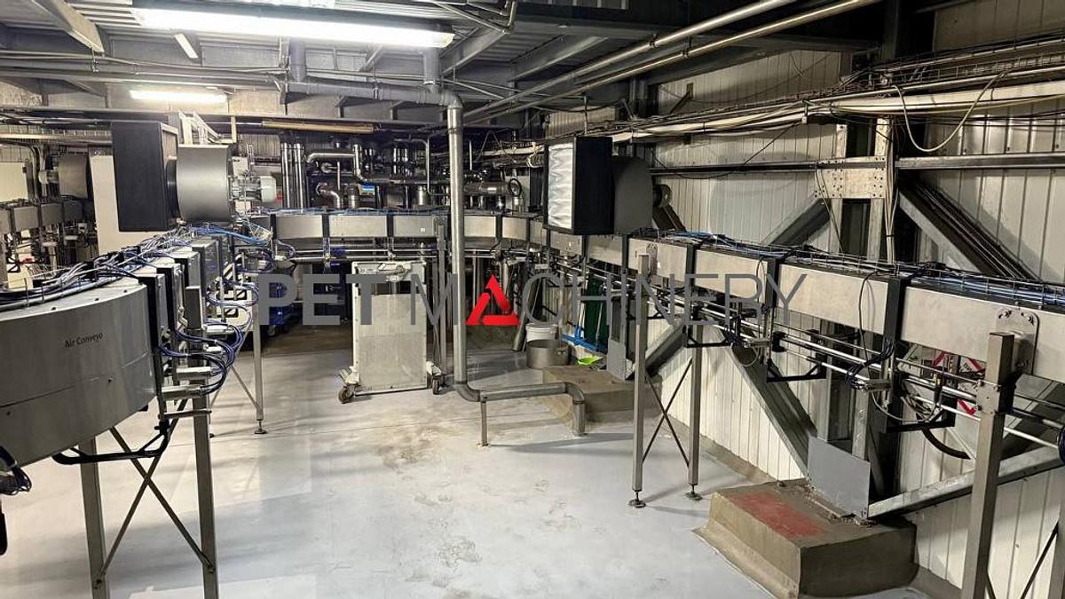 Used 2002 Krones PET Carbonated Beverages Bottling Line