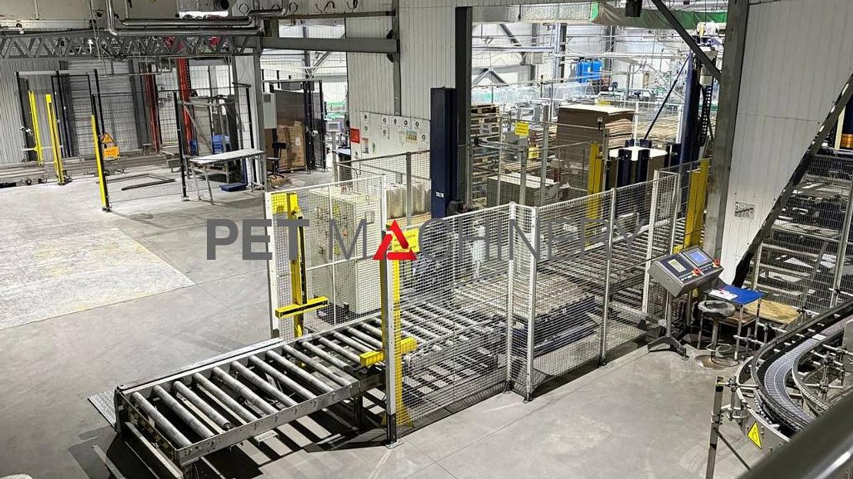 Used 2002 Krones PET Carbonated Beverages Bottling Line