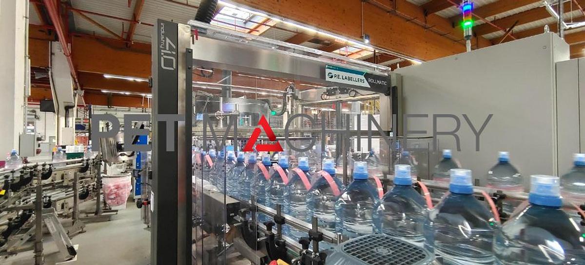 Used 2022 Complete SMI Bottling Line for Still Mineral Water in 6.0L PET bottles