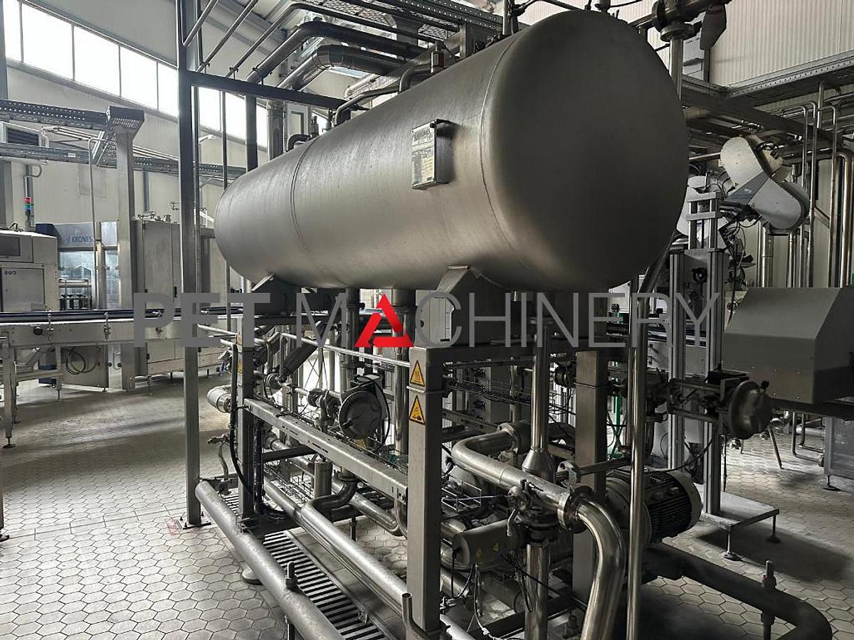 Used 2012 Krones PET Bottling Line for Flat and Carbonated Mineral Water
