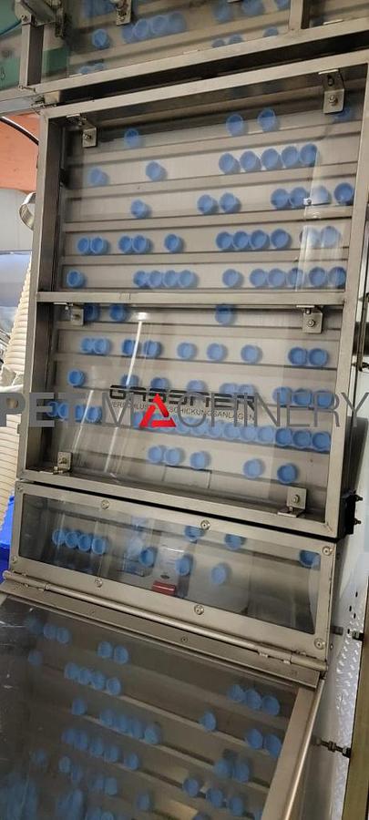 Used 2008 Krones Volumetic 72 valve PET Filler/Capper