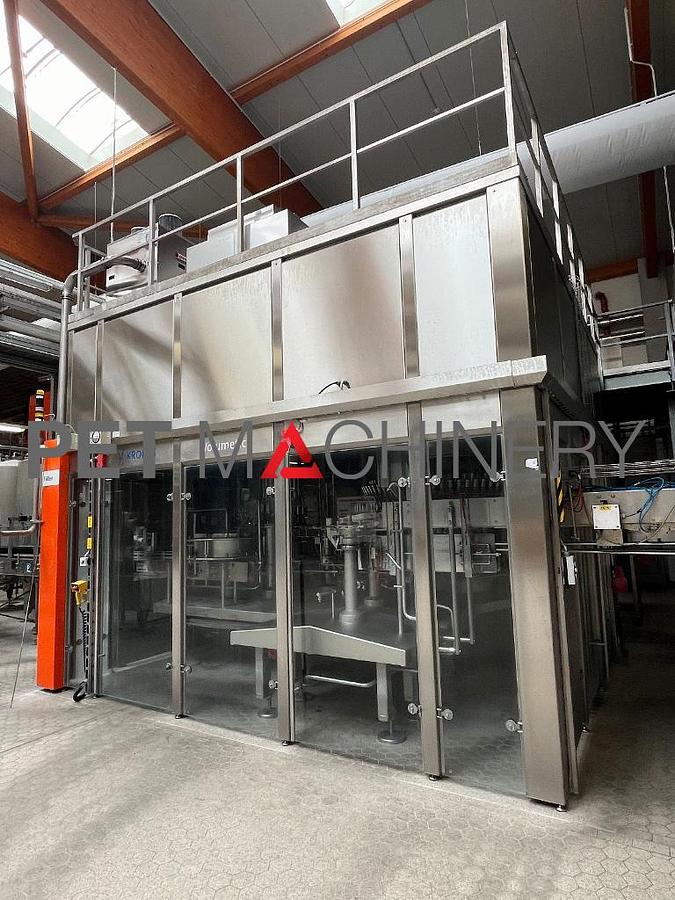 Usado 2008 Krones Volumetic Llenadora/taponadora de PET de 72 válvulas