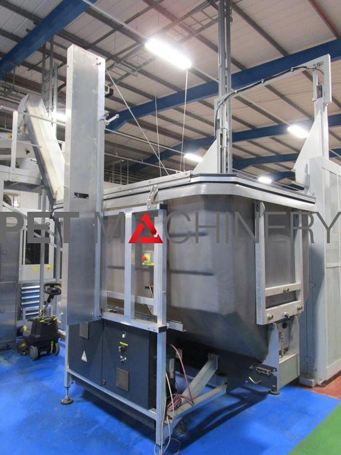Used 2008 Sidel SBO 20 Universal / 2017 Europa WM Combi Filler/Capper