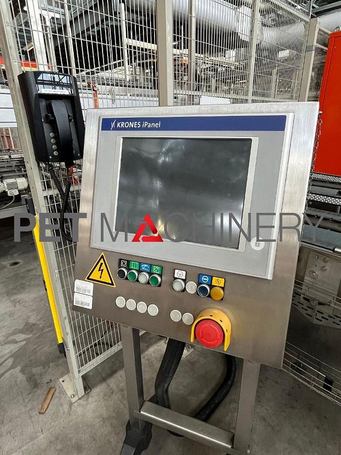 Usado 2006 Kisters / Strema Sistema de paletización de botellas PET