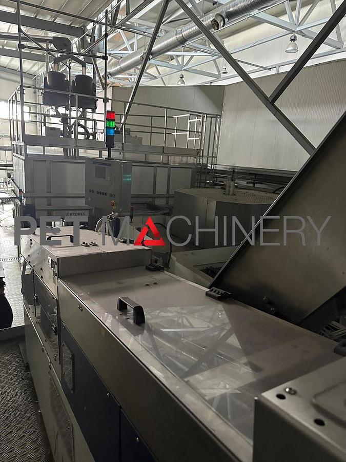 Used 2012 Krones PET Bottling Line for Flat and Carbonated Mineral Water