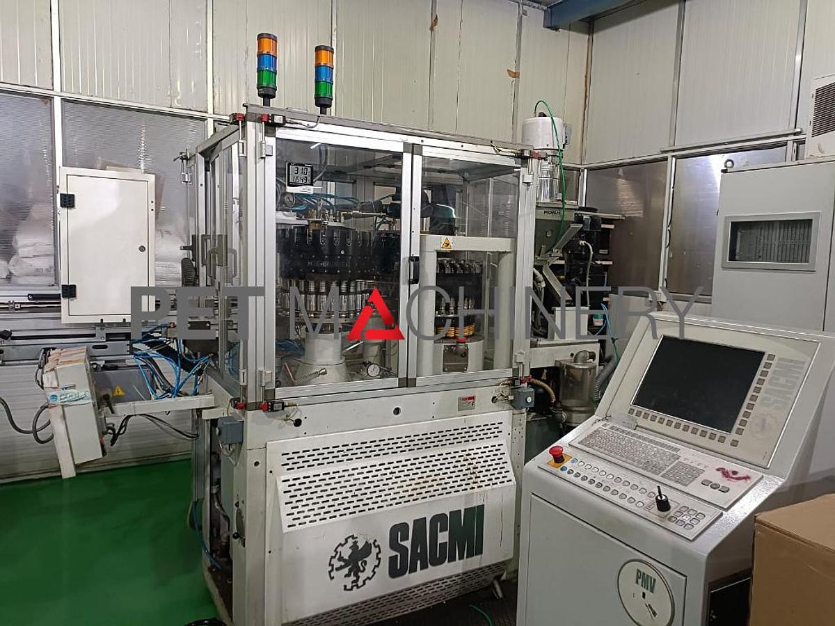 Usado 2008 Sacmi CCM 003A Línea de moldeo por compresión de cierres
