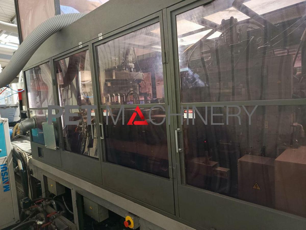 Used 2015 Nissei ASB PF6-2B v4 Injection Stretch Blow Moulding machine