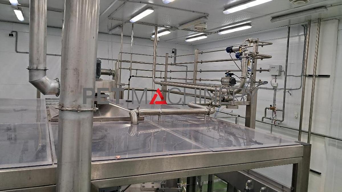 Used 2017 HDPE Bottling line for Liquid Detergents