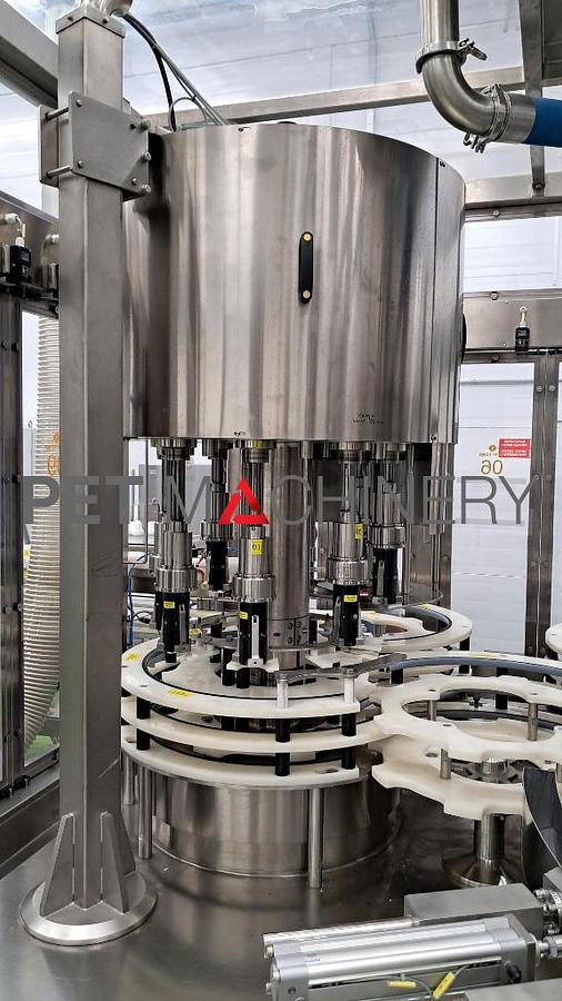 Used 2017 HDPE Bottling line for Liquid Detergents