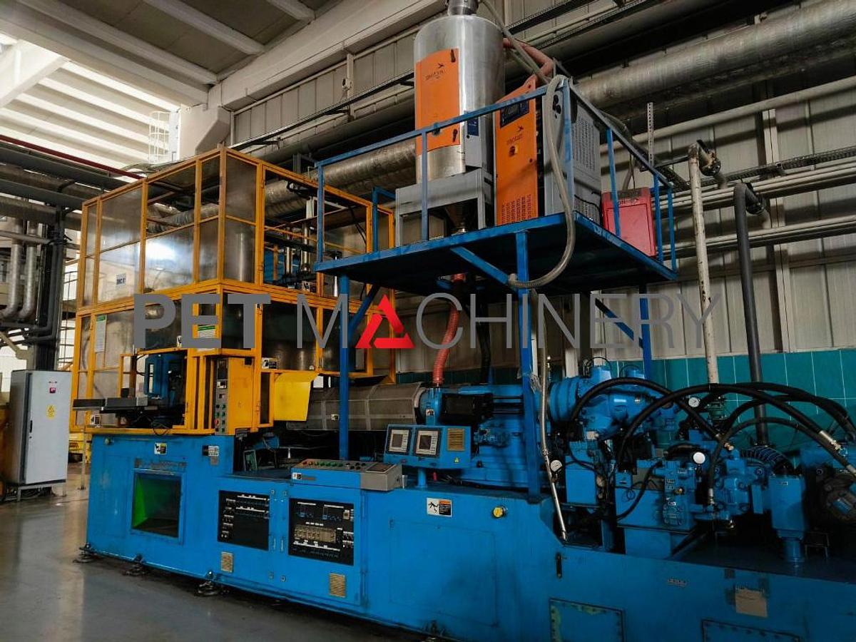 Usado 2001 Nissei ASB 650 EXHD Máquina de soplado y estirado por inyección