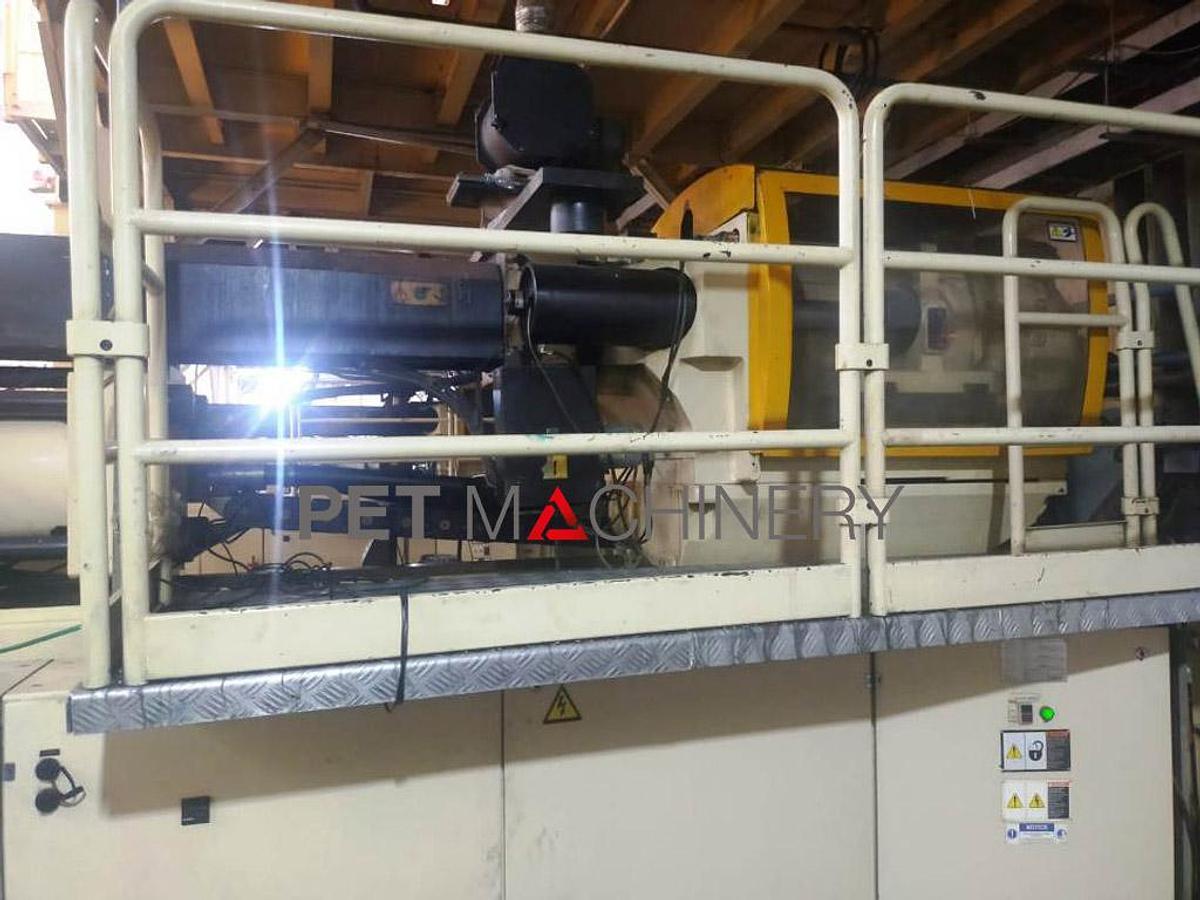 Usado 2007 Husky HyPET 400 P120/130 E140 Sistema de moldeo por inyección de preformas PET