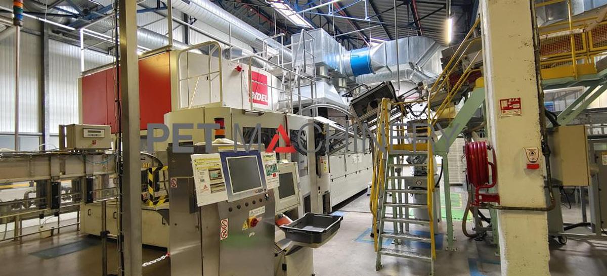 Used 2002 Sidel SBO 20 series 2 PET Stretch Blow Moulding machine