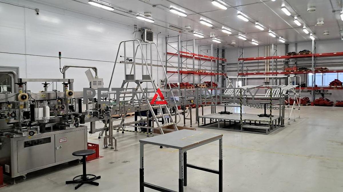 Used 2017 HDPE Bottling line for Liquid Detergents