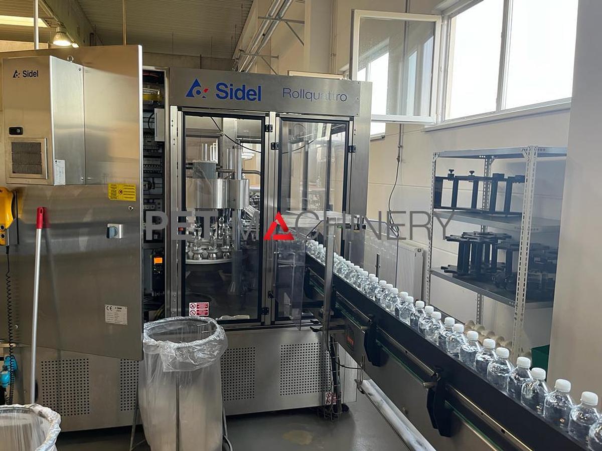 Used 2015 Sidel Rollquattro F15 Roll-fed Wraparound Labeller