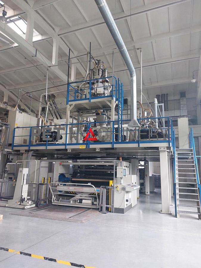 Usado 2003 Reifenhauser Línea de película fundida MIDEX 3-80/150/80-2500