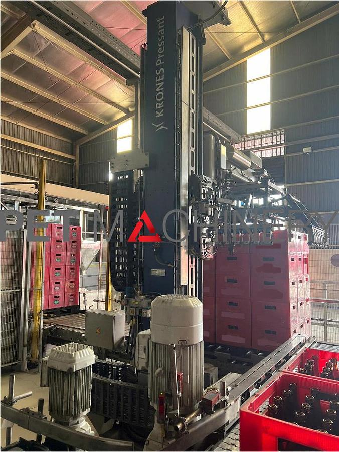 Used 2017 Krones Returnable Glass Bottling Line for Beer