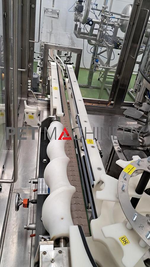 Used 2017 HDPE Bottling line for Liquid Detergents