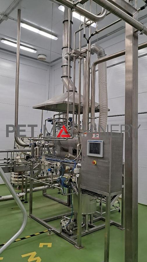 Used 2017 HDPE Bottling line for Liquid Detergents