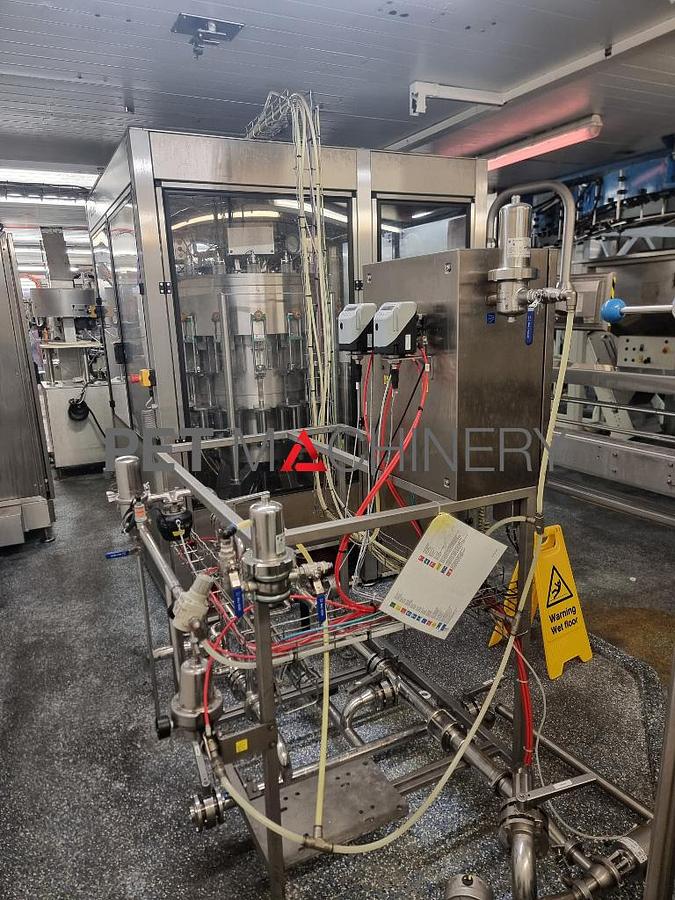 Used Kosme KSB 4R based Carbonated Soft Drinks Bottling Line