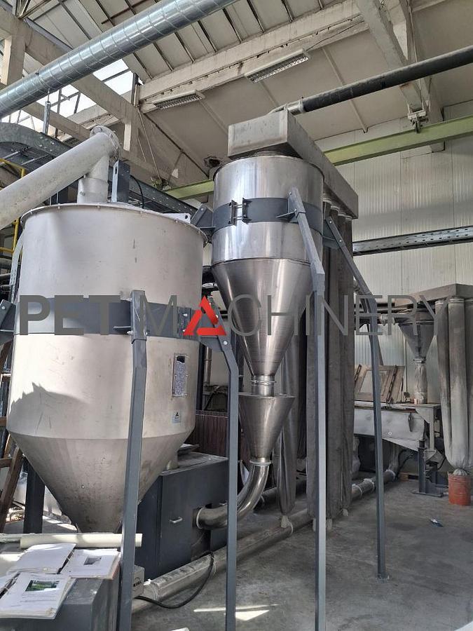 Used 2013 Erema Vacurema Prime 1512 T ecoSAVE PET Recycling Plant