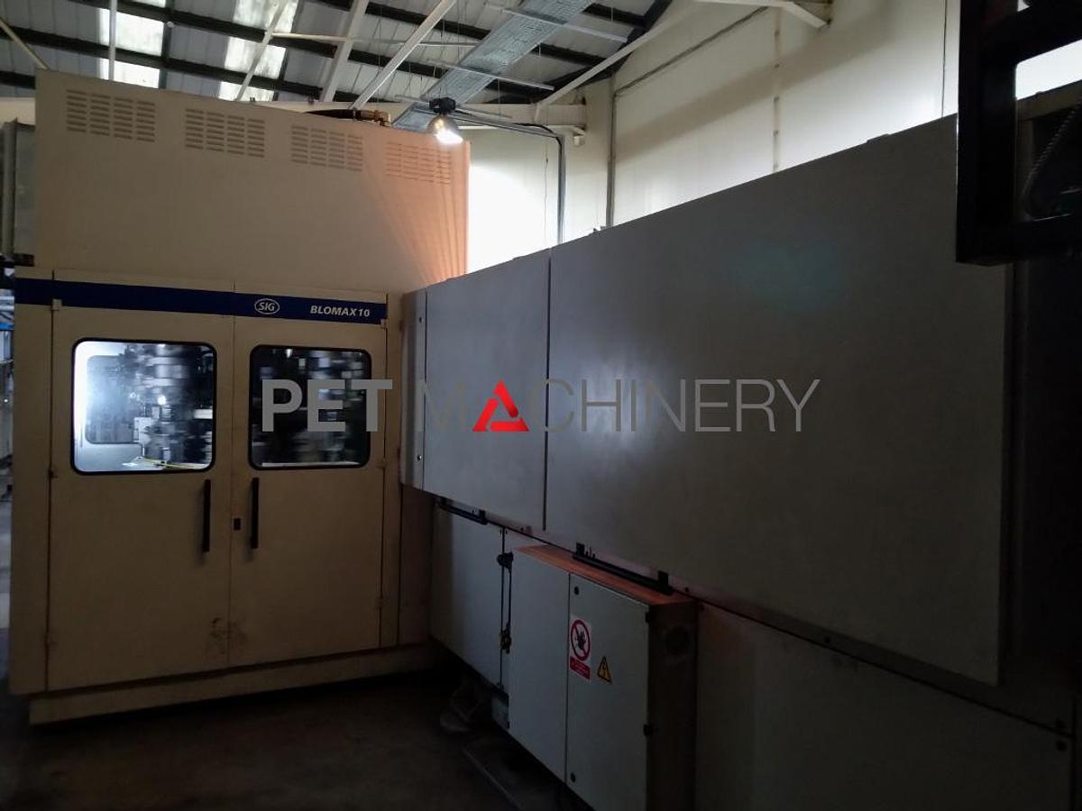 Usado 2002 SIG Blomax 10 serie III Máquina de soplado y estirado de PET