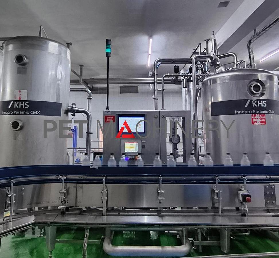 Usado 2019 Línea completa de embotellado de PET de 24.000 bph para bebidas carbonatadas