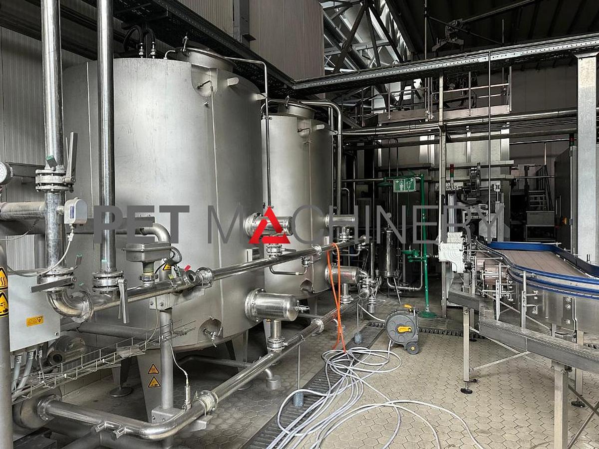 Used 2012 Krones PET Bottling Line for Flat and Carbonated Mineral Water