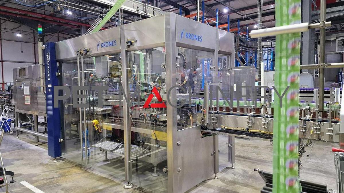 Used 2006 - 2025 Aseptic PET Bottling line for Iced Tea and Flavoured Drinks