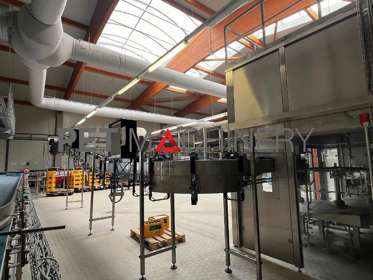 Usado 2008 Krones Volumetic Llenadora/taponadora de PET de 72 válvulas