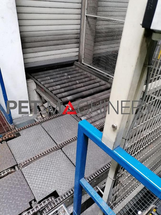 Usado Línea de embotellado de cerveza en botellas de vidrio no retornables