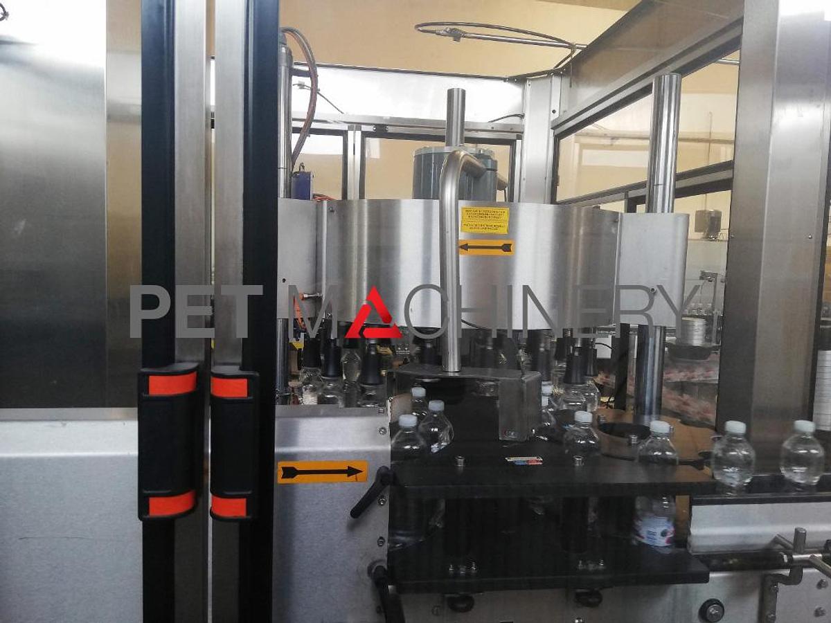 Used 2015 Sidel Rollquattro F15 Roll-fed Wraparound Labeller