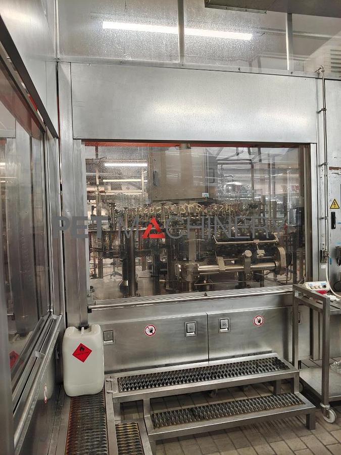 Used 1999 KHS VK-E 40/88/16/S PET Rinser/Filler/Capper for Still & Carbonated Mineral Water