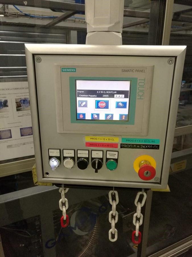 Used 2006 Gampack GAP 50P Packer and Heat Shrink Tunnel