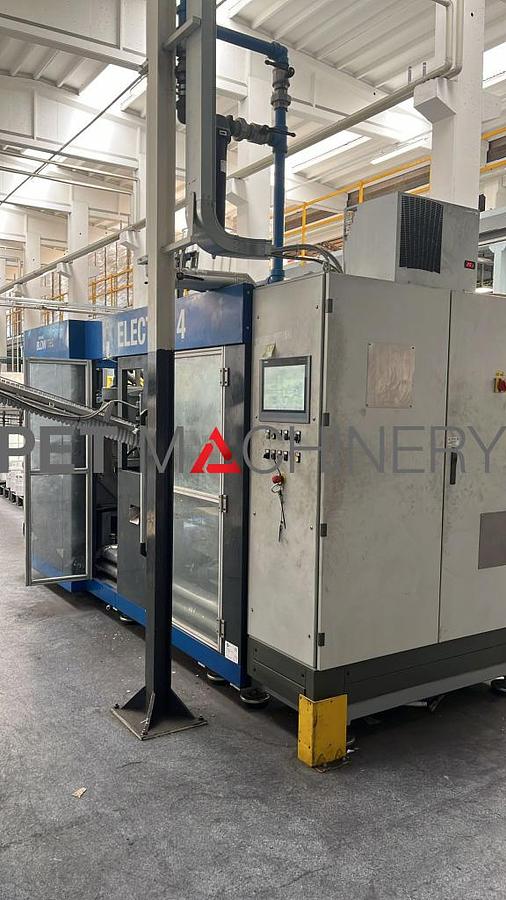 Usado 2017 Blowtec Electra 4 PET estiramiento máquina de moldeo por soplado