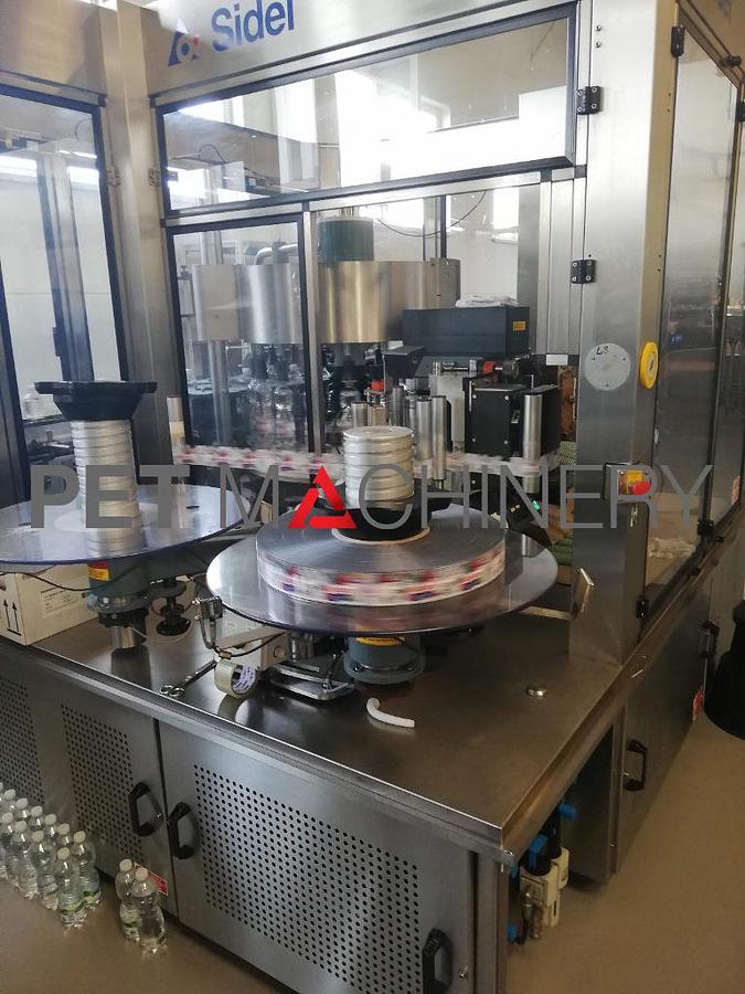 Used 2015 Sidel Rollquattro F15 Roll-fed Wraparound Labeller