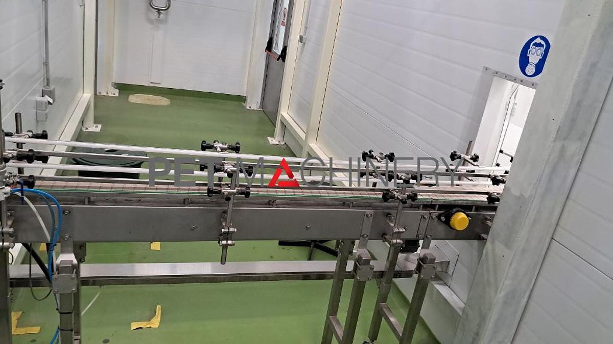 Used 2017 HDPE Bottling line for Liquid Detergents