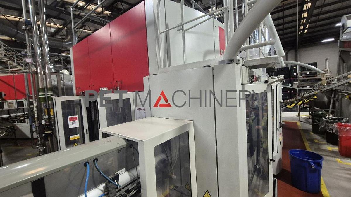 Used 2002 Sidel SBO 20 series 2 PET Stretch Blow Moulding machines