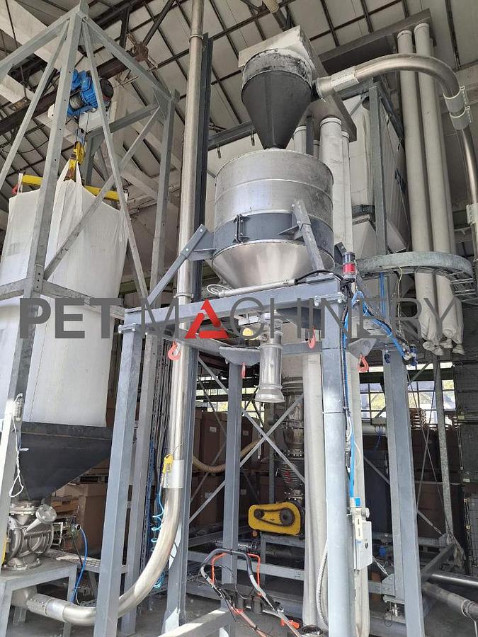 Used 2013 Erema Vacurema Prime 1512 T ecoSAVE PET Recycling Plant