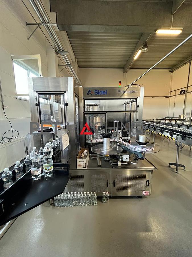 Used 2015 Sidel Rollquattro F15 Roll-fed Wraparound Labeller