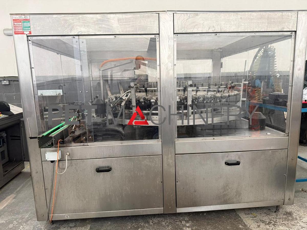 Used 1999 Poggio Rinser / Procomac Filler / Arol Crown capper for Glass Bottles