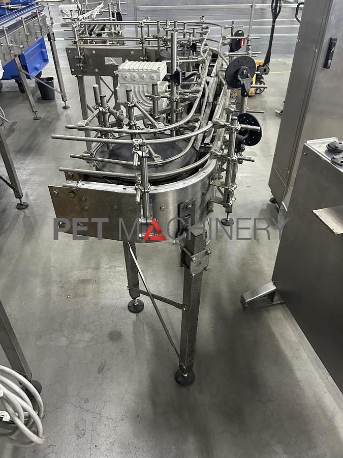 Usado 2010 Línea completa de revestimiento de botellas de Krones