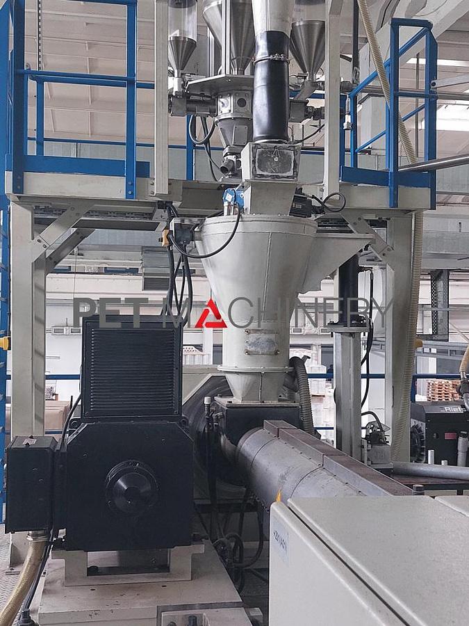 Used 2003 Reifenhauser Cast Film Line MIDEX 3-80/150/80-2500