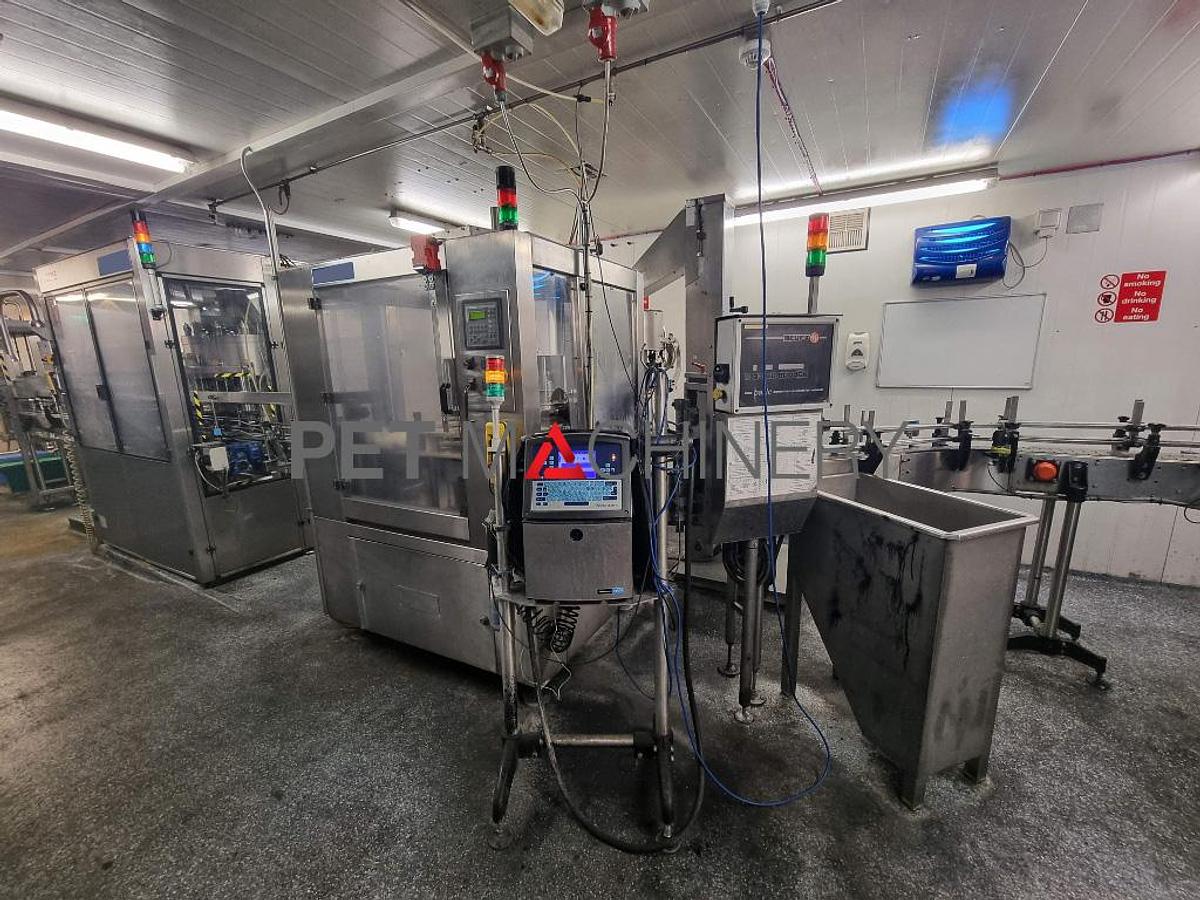 Used Kosme KSB 4R based Carbonated Soft Drinks Bottling Line