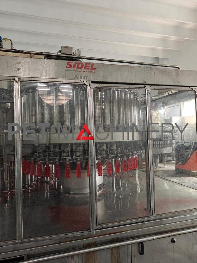 Used Sidel SBO 6 Universal based Carbonated Soft Drinks Bottling Line
