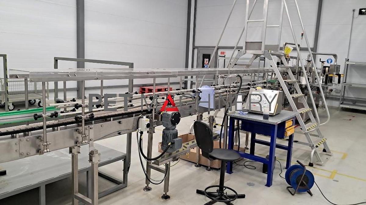 Usado 2017 Línea de embotellado de HDPE para detergentes líquidos