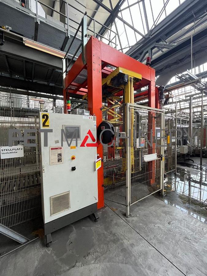 Used 2006 Kisters / Strema PET Bottle Palletizing system