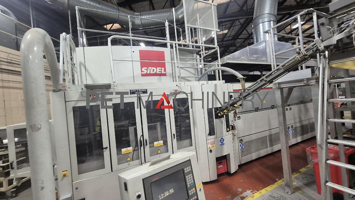 Used 2002 Sidel SBO 20 series 2 PET Stretch Blow Moulding machines
