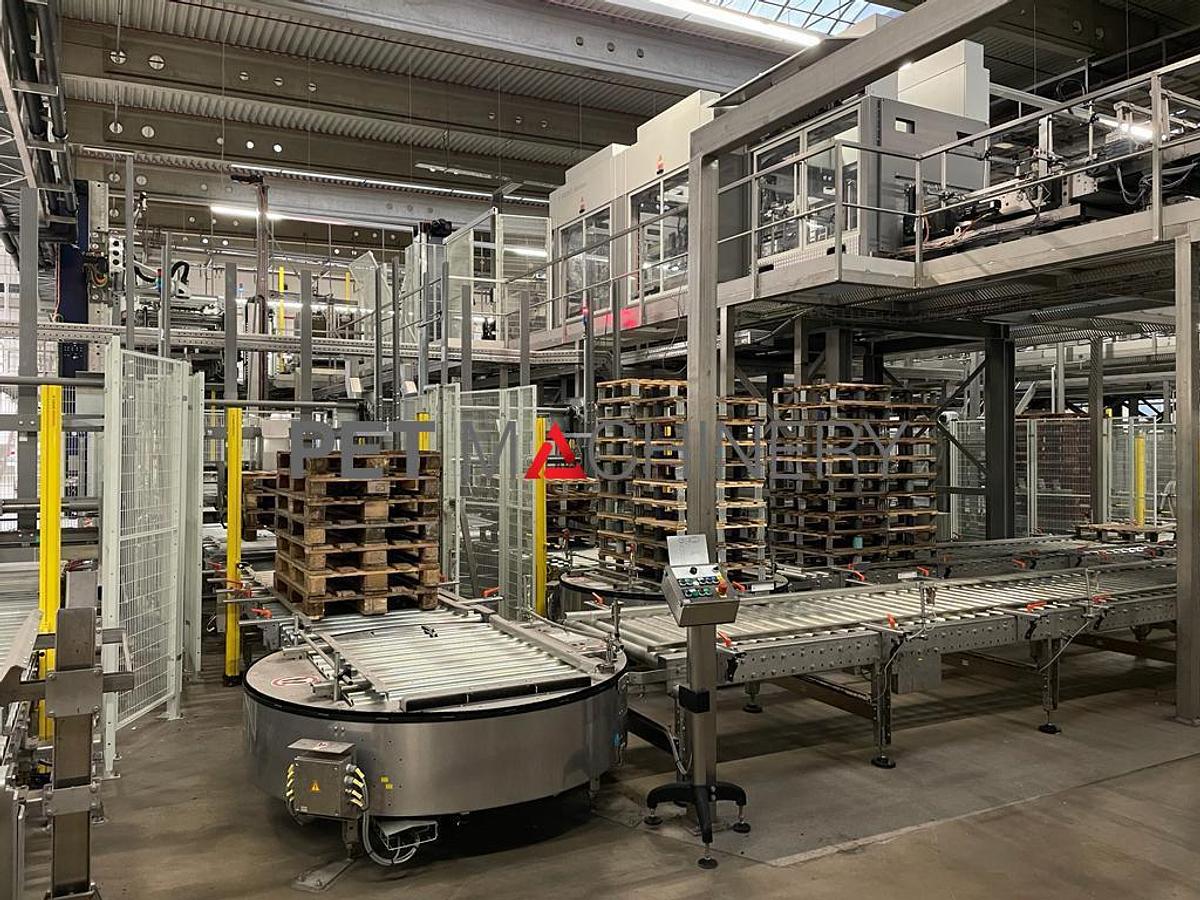 Used 2010 Krones Ultra Clean PET Bottling line for CSD, Cider, Water