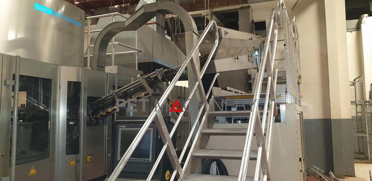 Usado 2008 Sidel SBO 10/14 Sopladora universal de estirado y recalentamiento