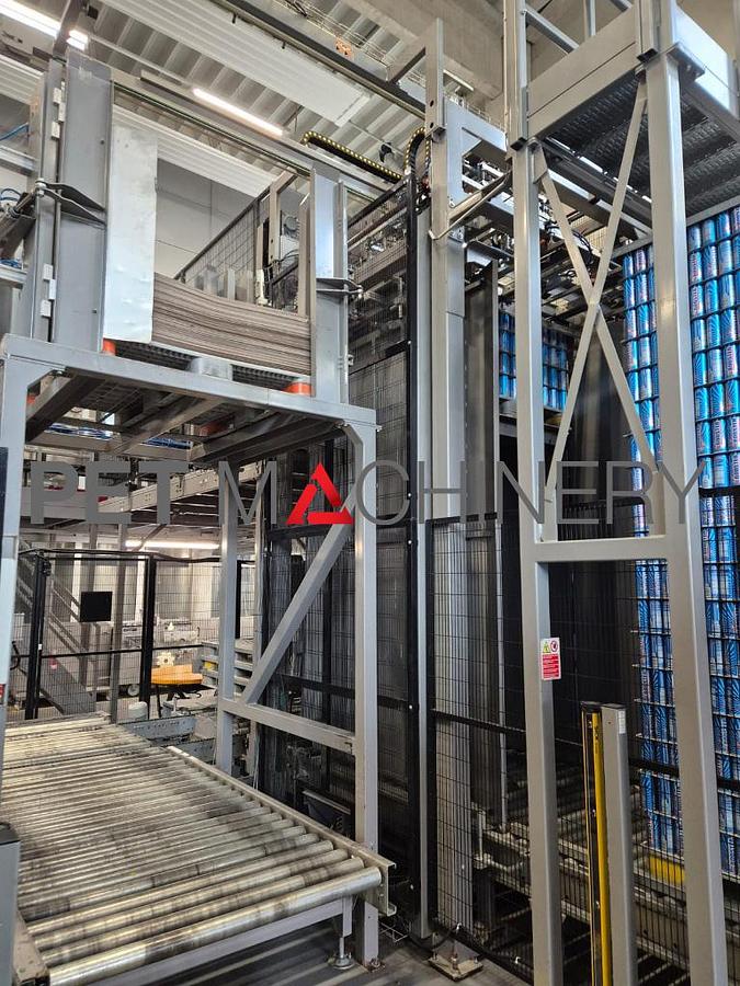 Used 2014 TMG Impianti Palpaq Vega 120 B Can Depalletizer